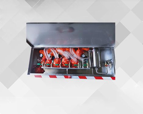 矿井压风供水自救装置